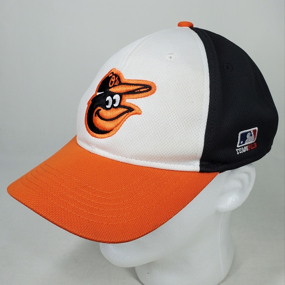 Baltimore Orioles Team MLB OC Sports Baseball Adult Hat Cap Orange Black Curve